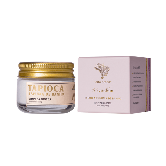 Espuma de Banho Feito Brasil Tapioca Limpeza Biodetox